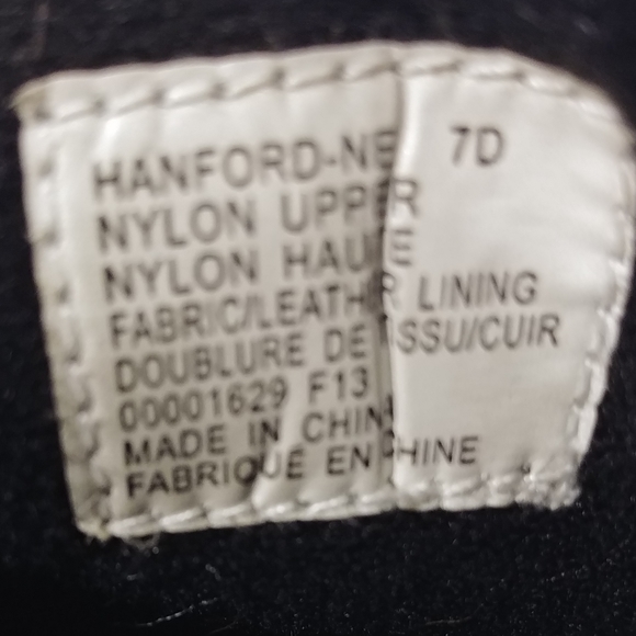 Polo Ralph Lauren Men's SZ 7 Hanford NE Sneakers. Black Leather & Canvas Shoes. - Picture 10 of 10